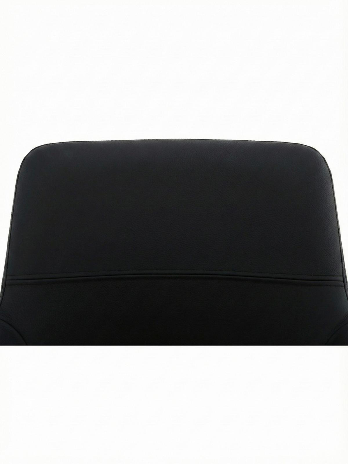 Armlehnstuhl Josy Schwarz - Schwarz, Design, Leder/Metall (57/86/61cm) - Mömax