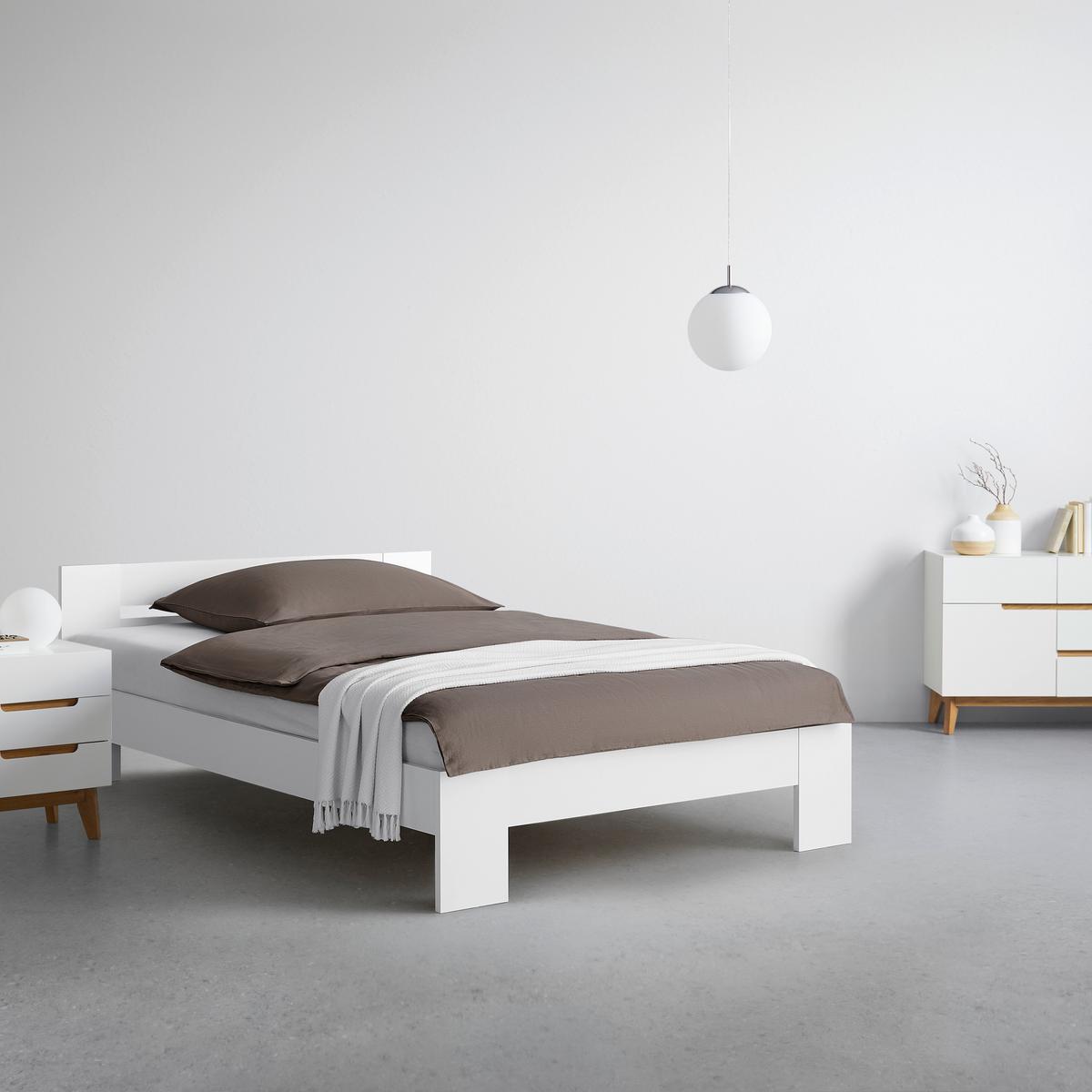 Krevet Madrid - bijela, Moderno, drvo (140/200cm) - Mömax