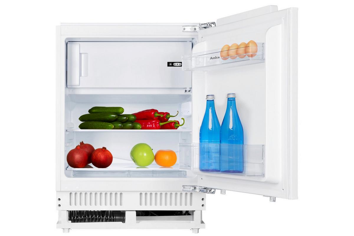 Kühlschrank UKSX361901, Festtürtechnik - Weiß, MODERN (59,6/82,5/55cm) - Amica