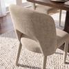 STUHL ANEA - Hellgrau/Pinienfarben, MODERN, Holz/Textil (52/79/55,5cm) - Bessagi Home