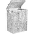 Košara Za Perilo Tobi I - bela, Romantika, ostali naravni materiali/les (44/58/32cm) - Mömax modern living