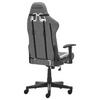 GAMINGSTOL PRINCE -EXKLUSIV- - vit/grå, Modern, textil/plast (70/126/70cm) - Dxracer