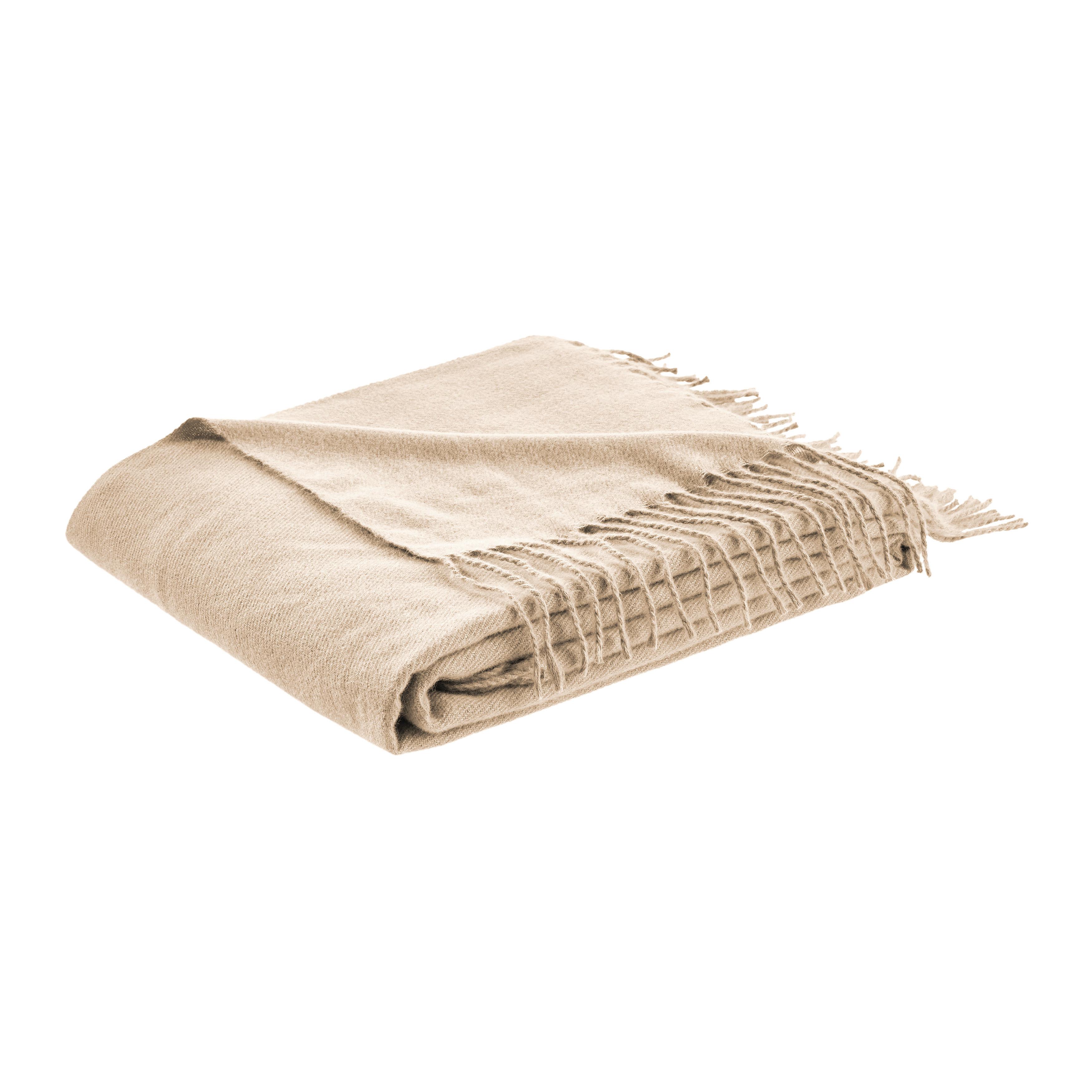 Pătură pufoasă Kerstin - bej, Konventionell, textil (130/170cm) - Mömax