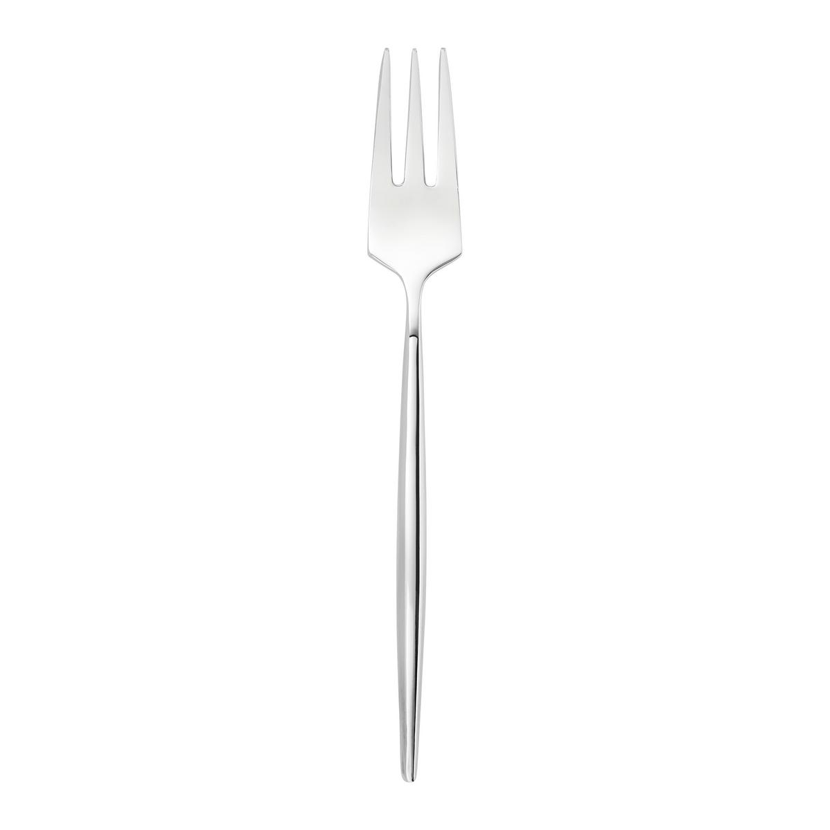 Desertne Vilice Elegance - barve nerjavečega jekla, Moderno, kovina (15cm) - Mömax
