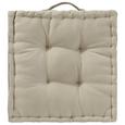 Blazina Bill - naravna, tekstil (40/40/9cm) - Mömax modern living Blazina Bill - naravna, tekstil (40/40/9cm) - Mömax modern living