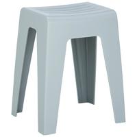Stolček Kumba - siva, Konvencionalno, umetna masa (38/47/32cm) - Mömax