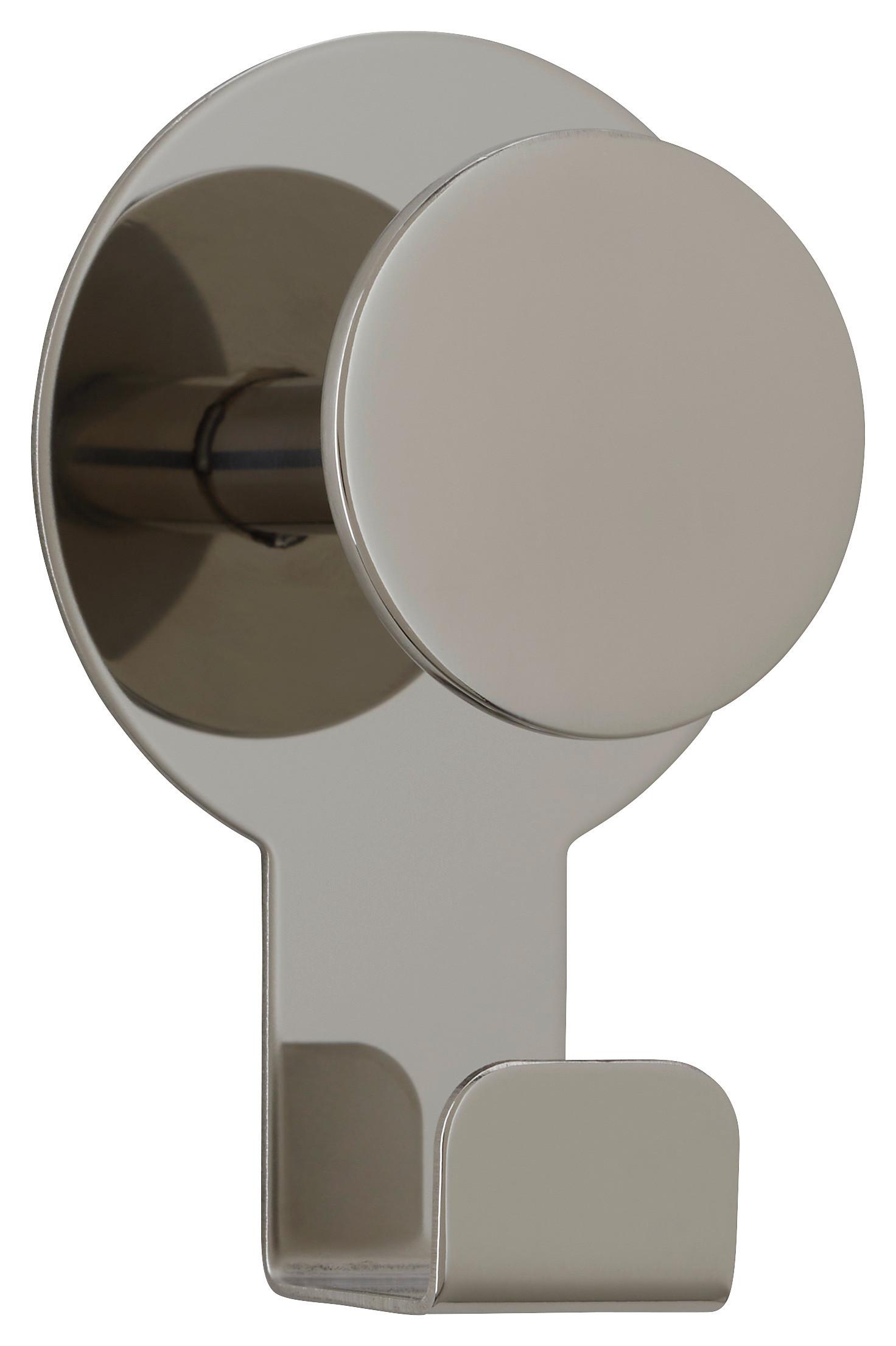 Klebehaken Wenko aus Metall - Edelstahlfarben, Metall (5/7,5/3,5cm) - Mömax