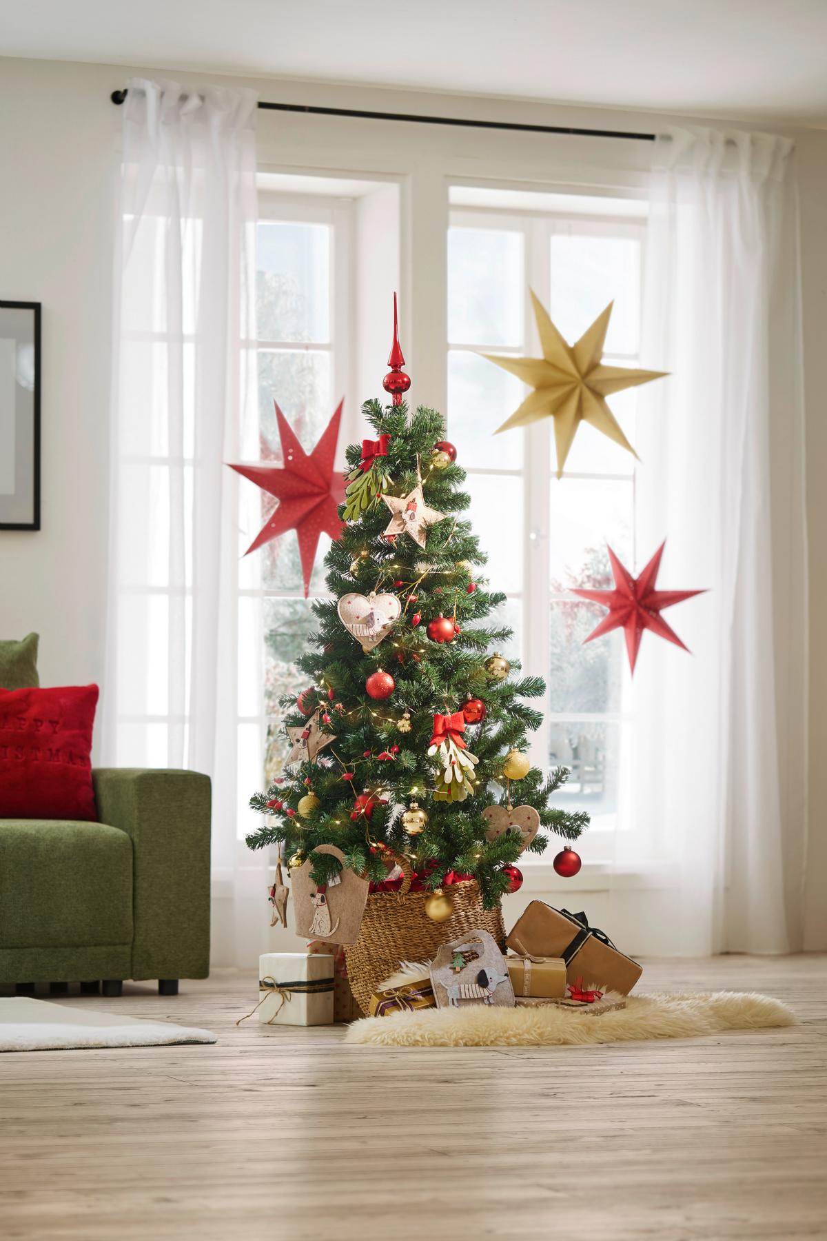 Függődísz Barney - barna, Konventionell, textil (13/3/12cm) - Modern Living