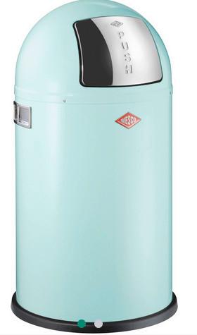 SORTOWNIK ODPADÓW 8012396 - kolor stalowy/miętowy, Konventionell, tworzywo sztuczne/metal (35/63cm) - Wesco