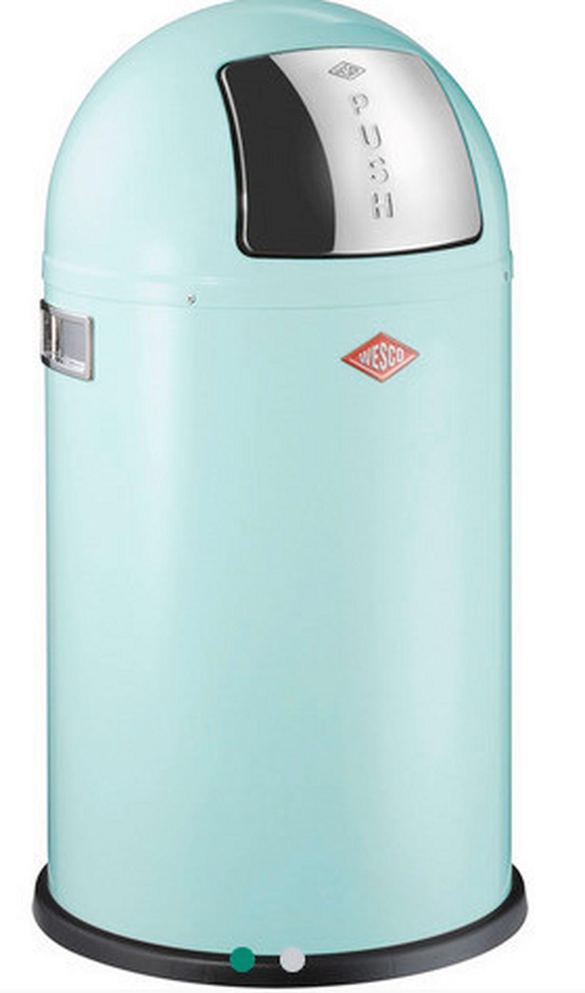 SORTOWNIK ODPADÓW 8012396 - kolor stalowy/miętowy, Konventionell, tworzywo sztuczne/metal (35/63cm) - Wesco