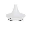 PORTABEL LAMPA RETRO - vit/kromfärg, Modern, metall/plast (19,5/24cm) - Mömax