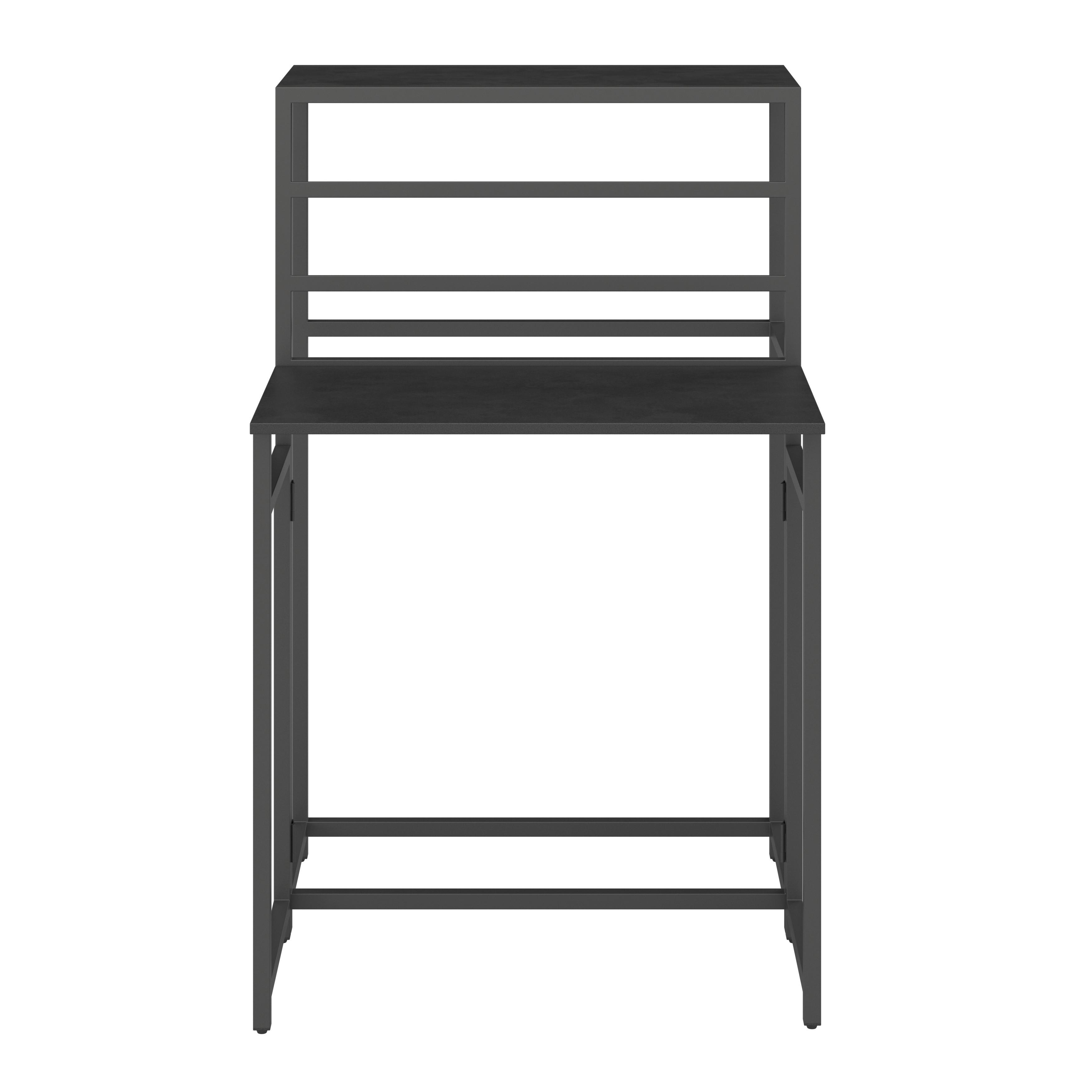 BALKONGMÖBLER SET PETER - antracit, Basics, metall (52/106/56cm) - Mömax