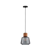 Hängeleuchte Noerdic Edla max. 20 Watt - Schwarz, KONVENTIONELL, Glas/Metall (20,8/110cm) - Paulmann