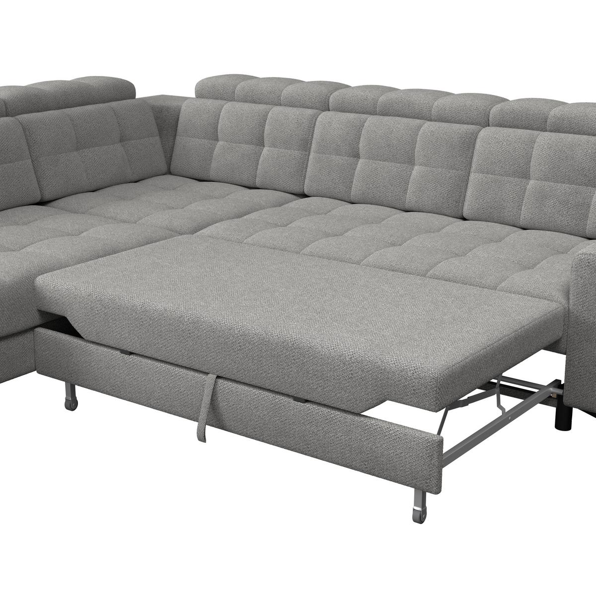 Coltar BARLETTA - gri închis, Romantik / Landhaus, textil (228/289cm) - Luca Bessoni