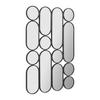 VÄGGSPEGEL ARCO -TREND- - svart, Romantik / Lanthus, metall/glas (80/120/2,5cm) - Premium Living