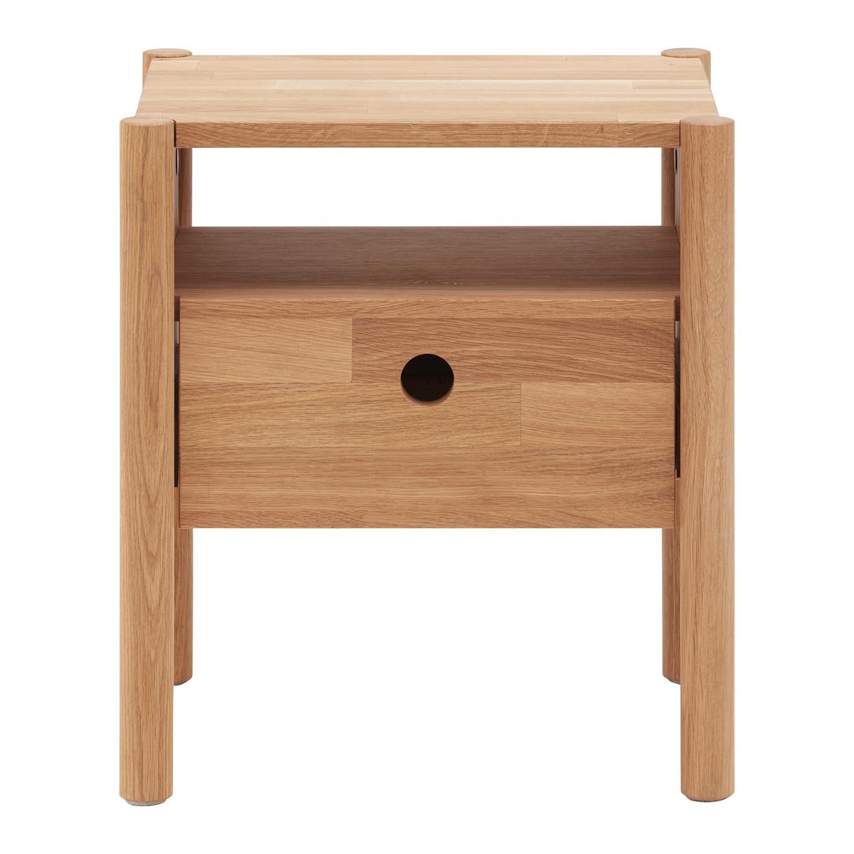 Nachttisch Waden Eichefarben - Eichefarben, Konventionell, Holzwerkstoff (40/45/33,5cm) - Zandiara