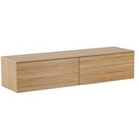 LOWBOARD FRIHAMN - Naturfarben, Design, Holz (160/35/45cm) - Livetastic