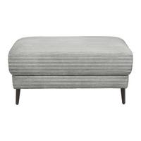 Hocker In Grau - Grau, Modern, Textil/Metall (92/46/60cm) - Mömax