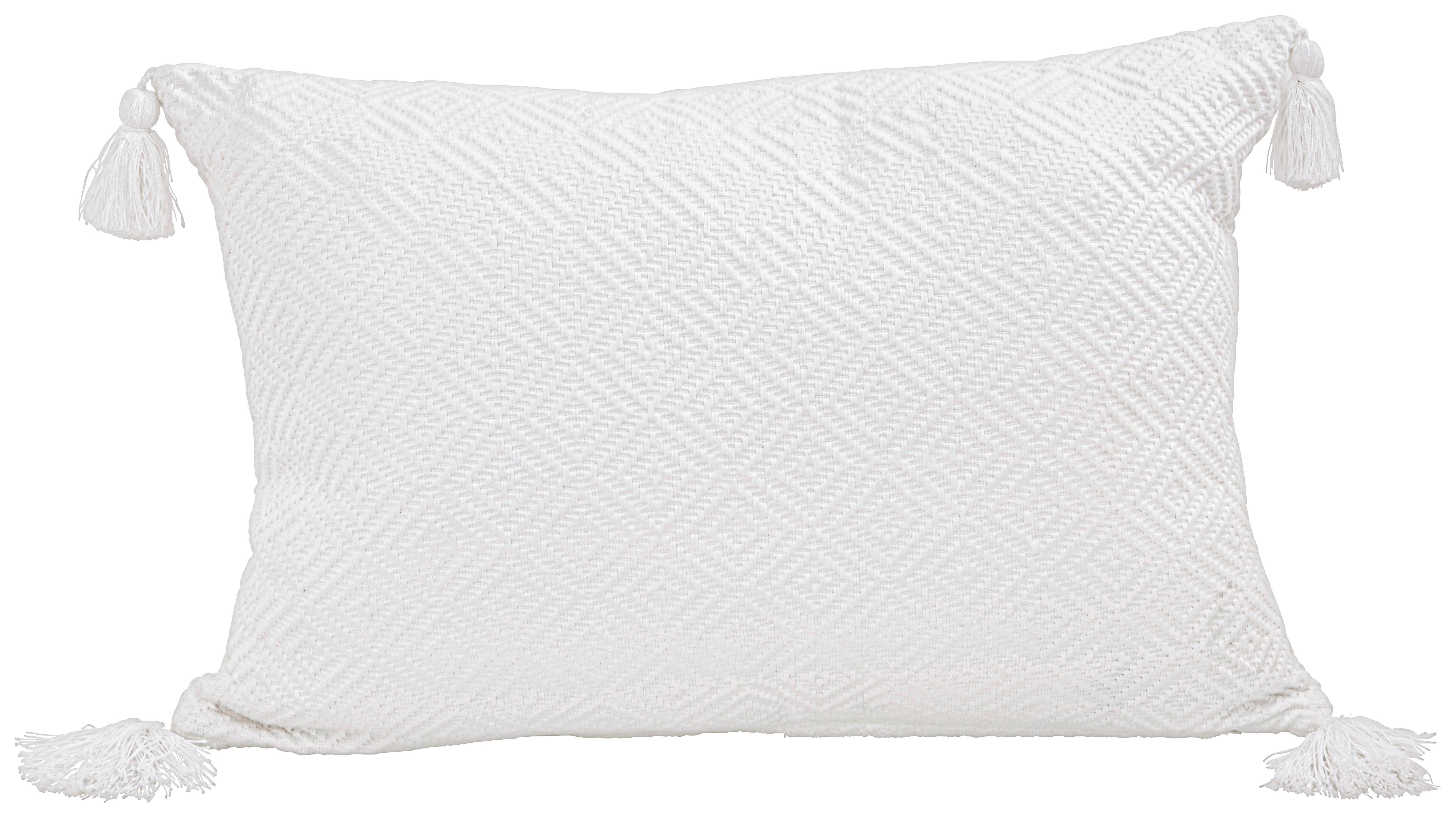 ZIERKISSEN FRIEDA - Weiß, MODERN (40/60cm) - Modern Living