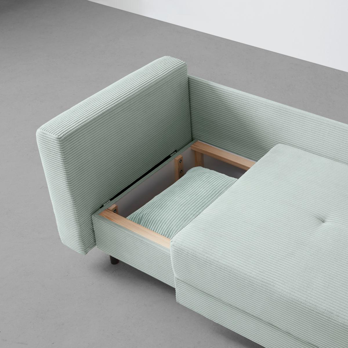 Liege Nova Grau - Schwarz/Grau, MODERN, Holz/Textil (85/62/145cm) - Mömax