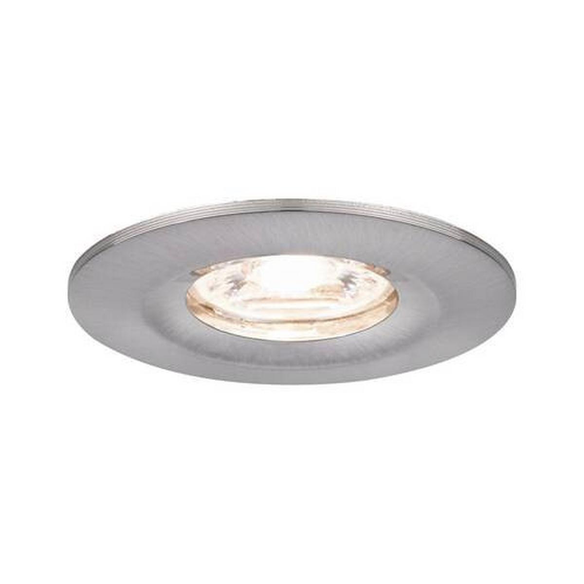 LED-Deckenleuchte Nova mini in Alufarben max. 4 Watt - Alufarben, Basics, Metall (6,5cm) - Paulmann