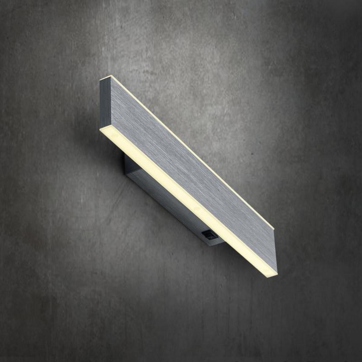 KINKIET LED 40243/1-39 DELTA - antracytowy, Design, metal (30/3,4/5,3cm) - Hell