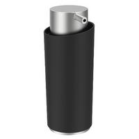 Seifenspender Chris in Schwarz - Schwarz, Modern, Kunststoff/Metall (7,6/15,9/6cm) - Mömax
