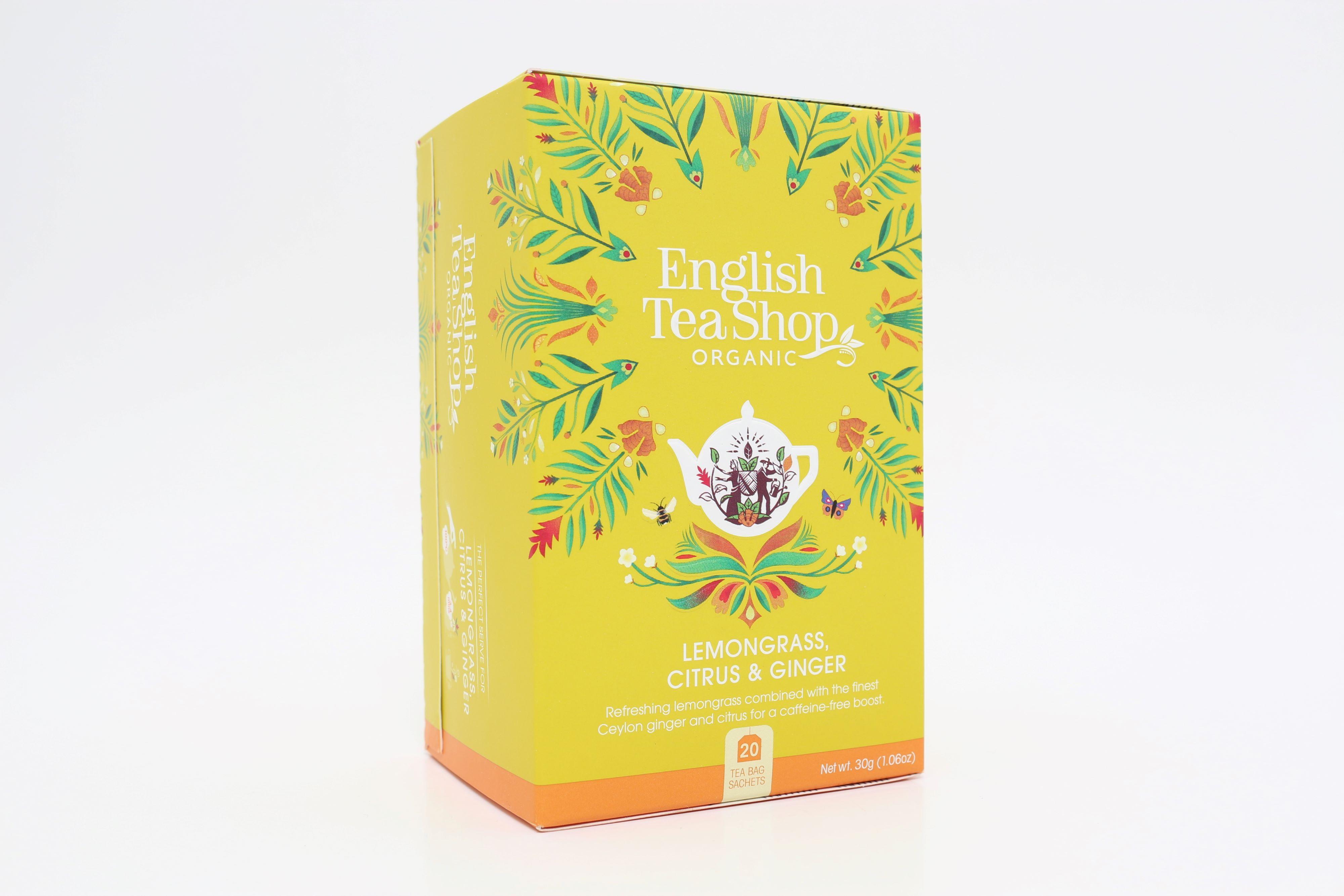 Bio Tea Citromfű/gyömbér/citrus - sárga, Basics