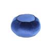 POUF Pouf Taj Mahal DxH: 65x35 cm - Blau, MODERN, Textil (65/35/65cm) - Kayoom