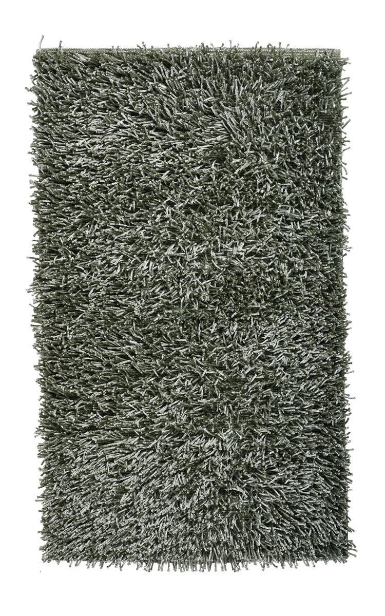 DYWANIK ŁAZIENKOWY KEMEN - ciemnozielony, Basics, tkanina (80/160cm) - Aquanova