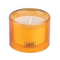 Duftkerze Schöner Wohnen-Kollektion Orange - Orange, Design, Glas (9,5/7cm) - Schöner Wohnen