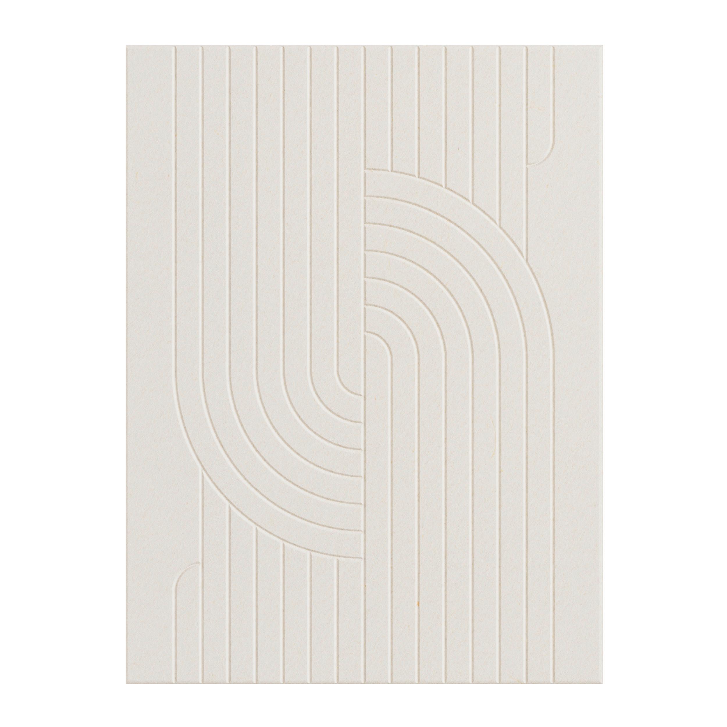 Akustikpaneel Marla Beige - Beige, Textil (120/90cm) - Mömax