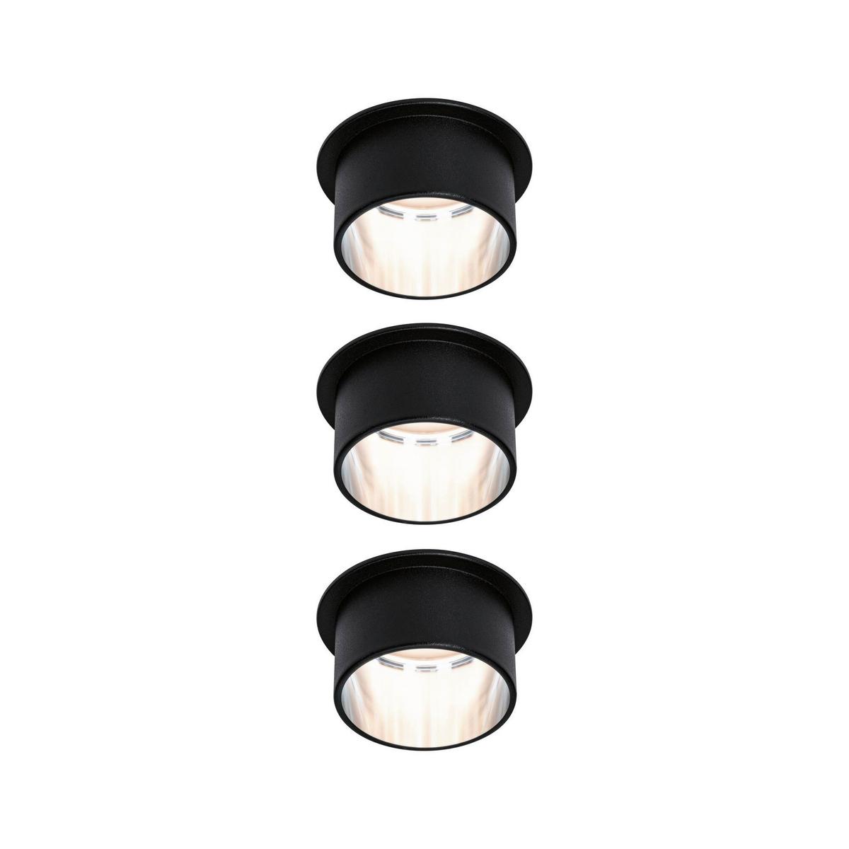 Deckenleuchte Coin Gil max. 6 Watt, 3-teilig - Basics, Metall (6,8cm) - Paulmann