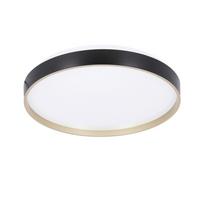 Led Stropna Svjetiljka Florida - bijela/zlatne boje, Konvencionalno, metal/plastika (33/33/6cm)