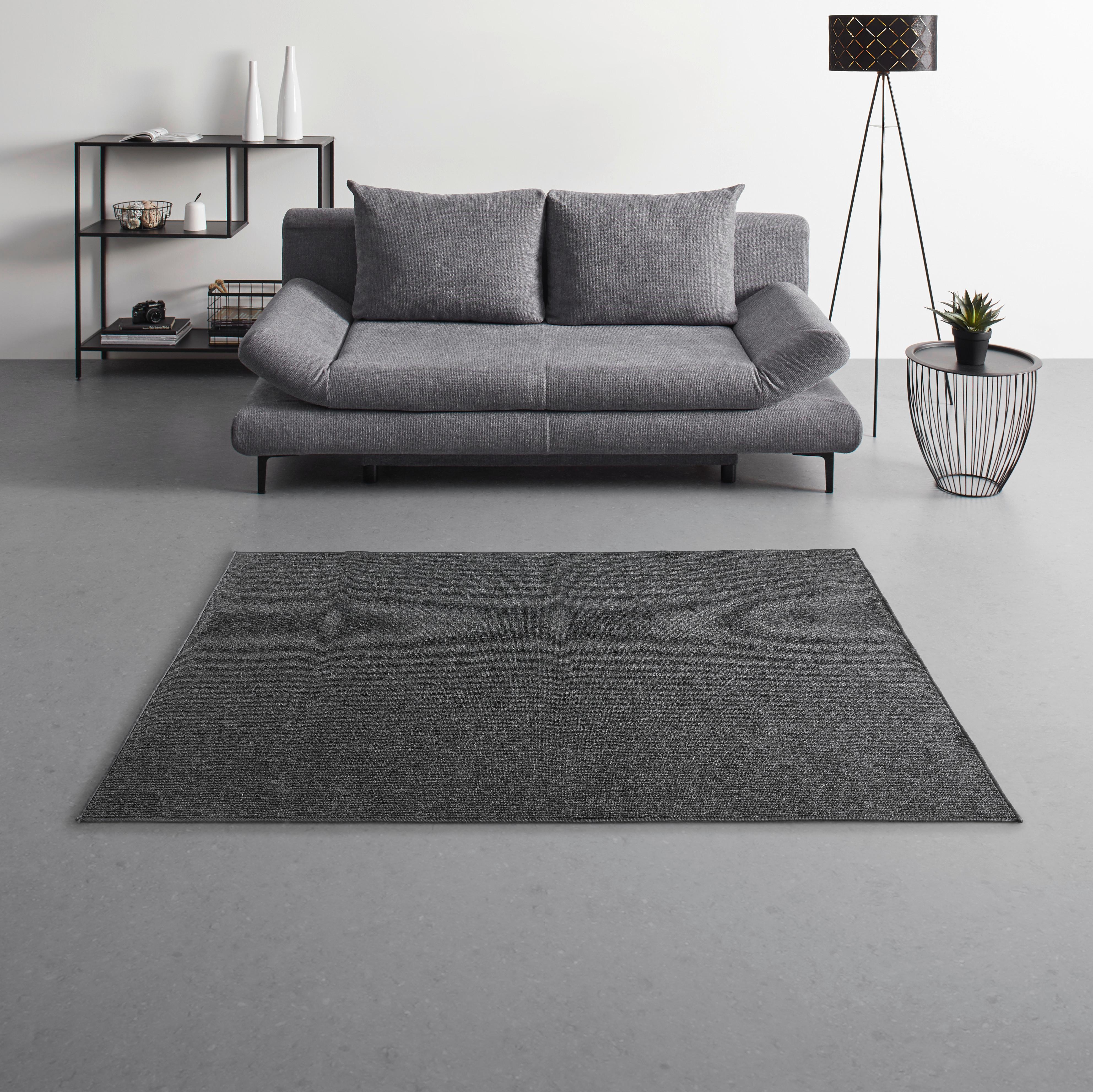 Síkszövött Szőnyeg Alex - antracit, Konventionell, textil (133/170cm) - Modern Living