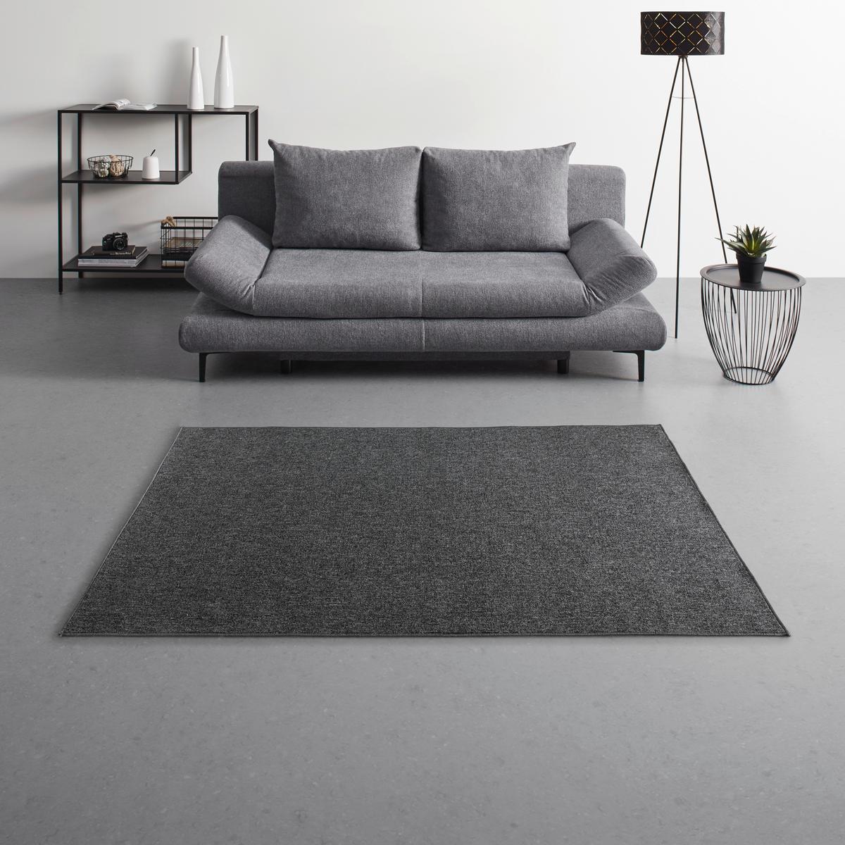 Síkszövött Szőnyeg Alex - antracit, Konventionell, textil (133/170cm) - Modern Living