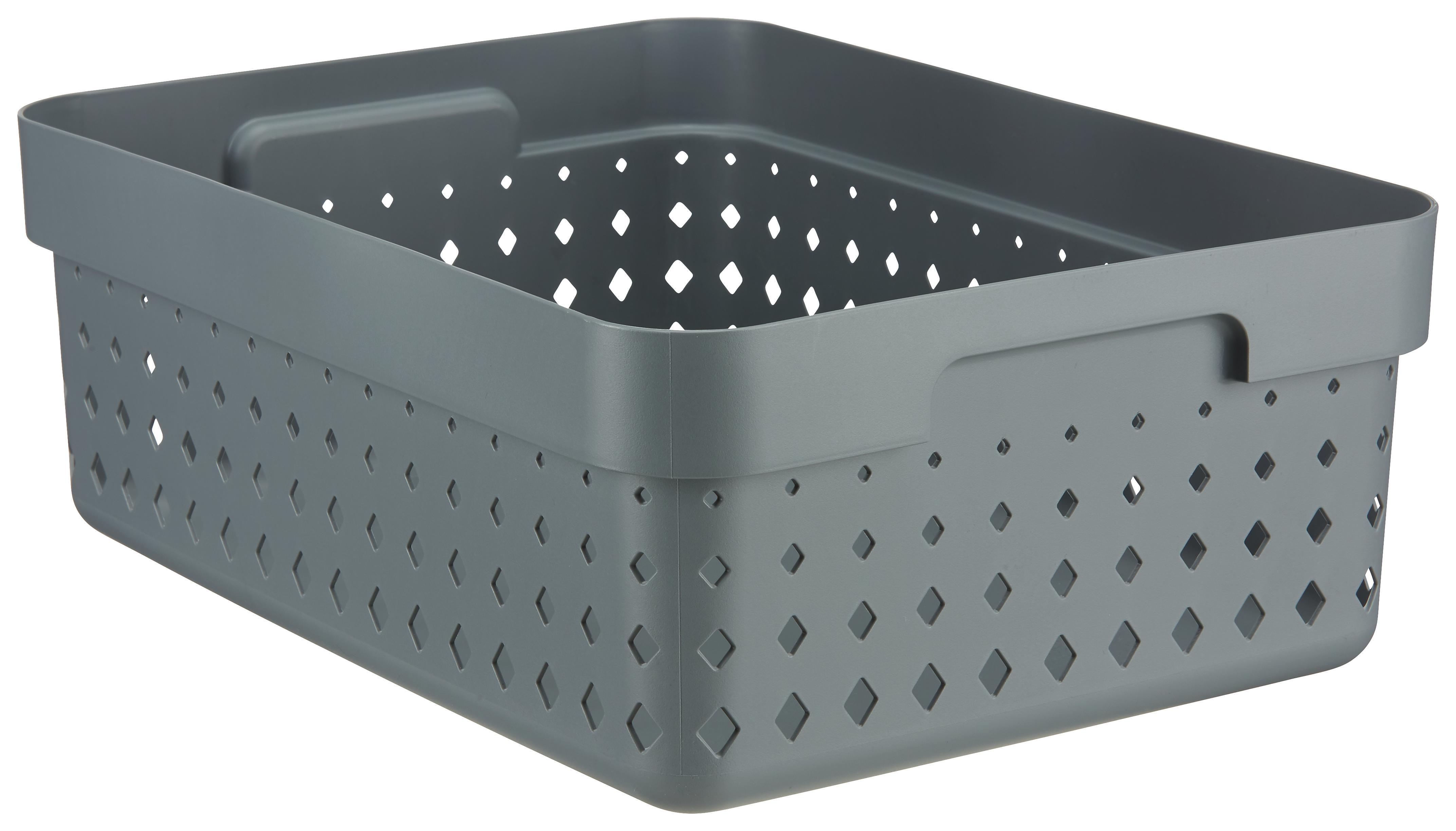 Korb Seoul aus Kunststoff in Grau online kaufen mömax