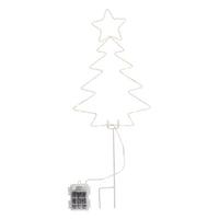 Led-díszlámpa Gabriel - fehér, Konventionell, fém (60cm) - Premium Living