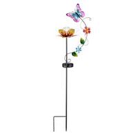 LAMPA SOLARNA ANEMONE - przejrzysty, Lifestyle, tworzywo sztuczne/metal (21,5/82/15,2cm) - Ambia Garden