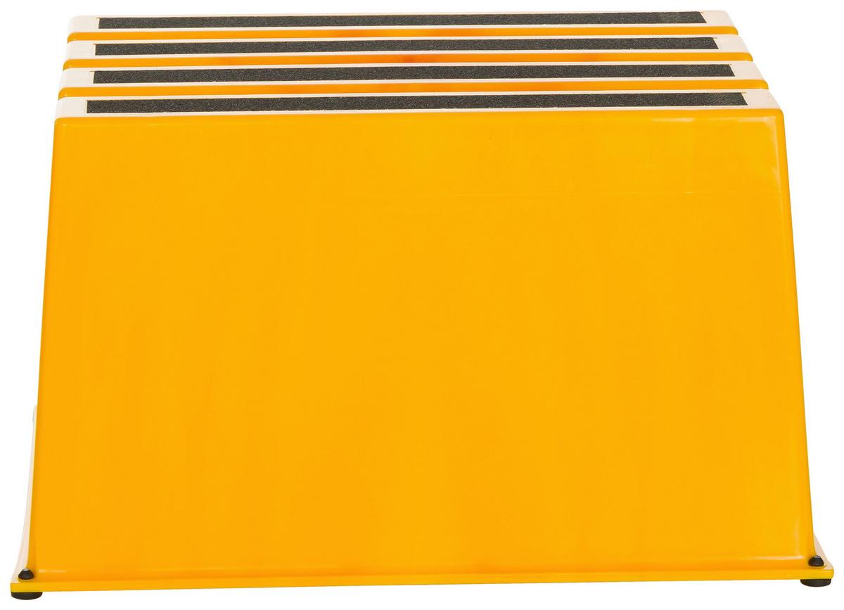 Pručka Tio-e1, Rumena - rumena, Basics, umetna masa (52,5/31/37,5cm) - MID.YOU
