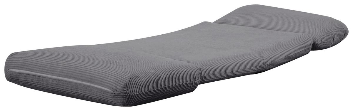 FOTEL Z FUNKCJĄ SPANIA ELYSIA - szary, Design, tkanina (82/58/78cm) - Livetastic