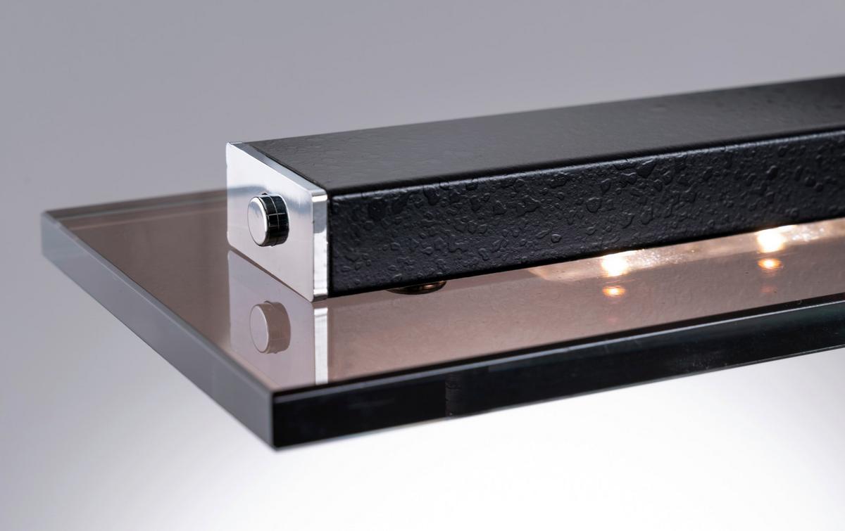 LAMPA WISZĄCA LED 60442 - czarny/kolor chromowy, Trend, metal/szkło (88/9/80-150cm) - Fischer & Honsel