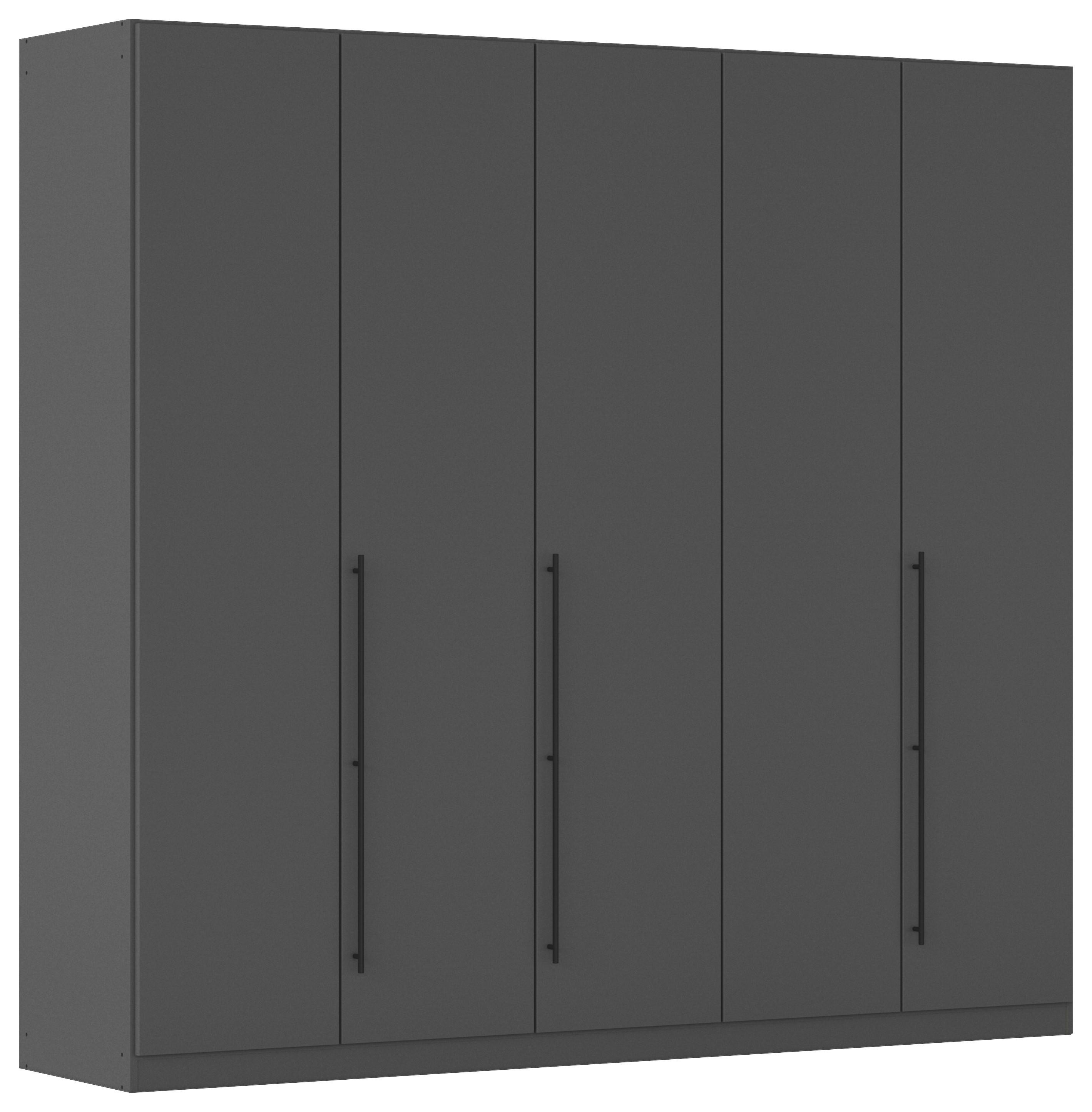 Șifonier Safari - gri, Konventionell, material pe bază de lemn (226/229/54cm)