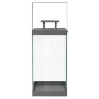 LATARNIA 66188 BLOMUS - szary, Design, metal/szkło (20,5/46/21cm) - Blomus