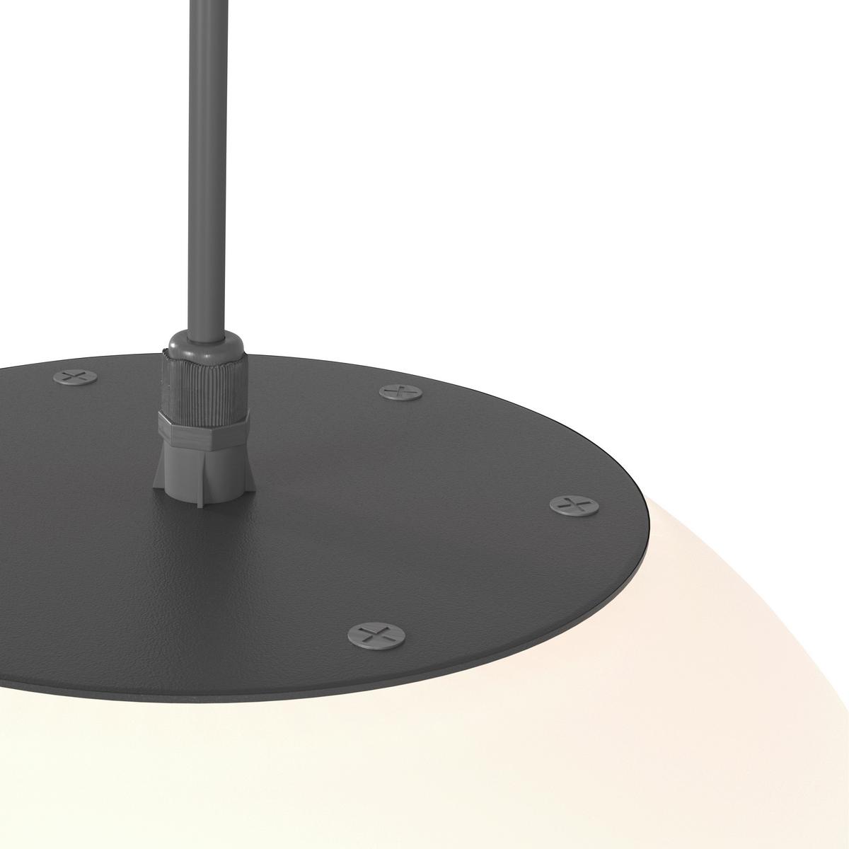 LAMPE D'EXTÉRIEUR ERDA - Weiss/Schwarz, Basics, Kunststoff/Metall (30/36cm) - MAYTONI