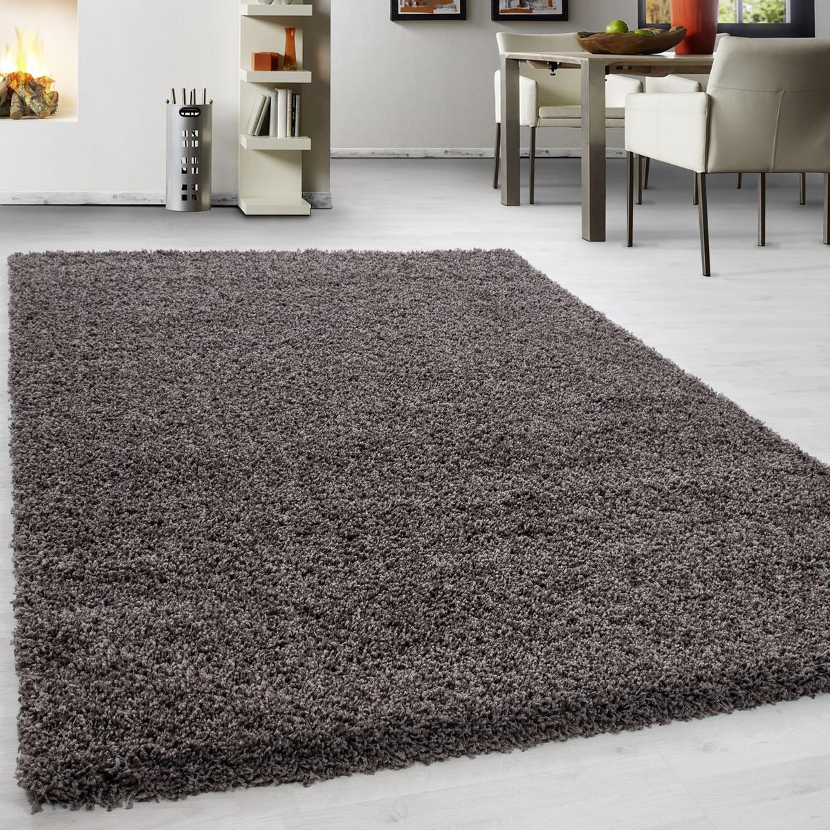 Hochflorteppich Life Taupe ca. 240x340cm - Taupe, KONVENTIONELL, Textil (240/340cm) - Novel