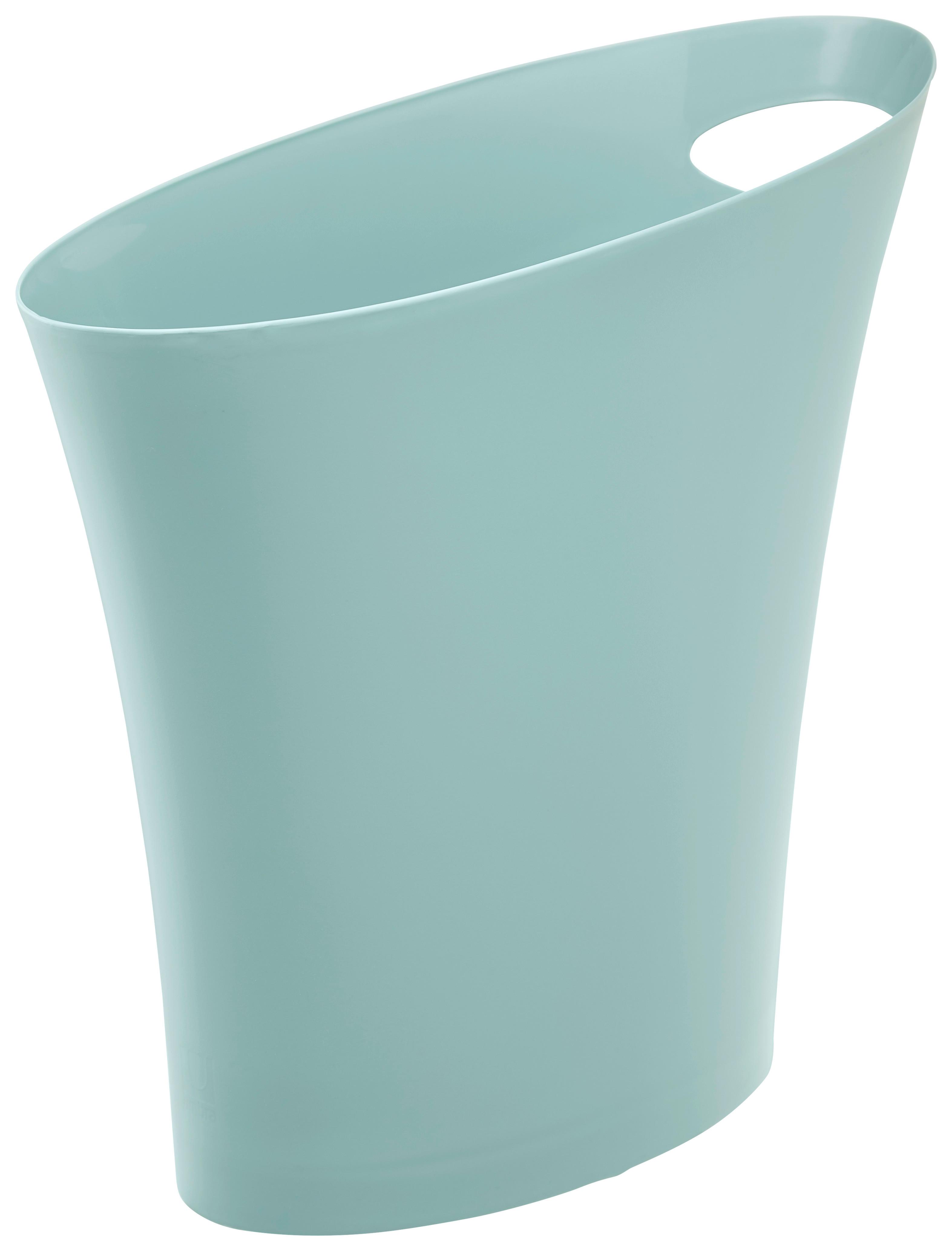 Kozmetični Koš Lilo - modra, Moderno, umetna masa (34/16/33cm) - Modern Living