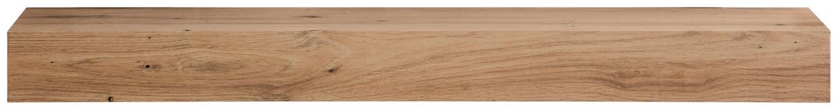 REGAŁ ŚCIENNY SAFE - kolor dębowy, Basics, materiał drewnopochodny (80/7/24cm) - Xora