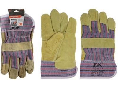 Munkáskesztyű Hasított Bőr 06098989 - Basics, bőr (14/2/27cm) - Premium Living