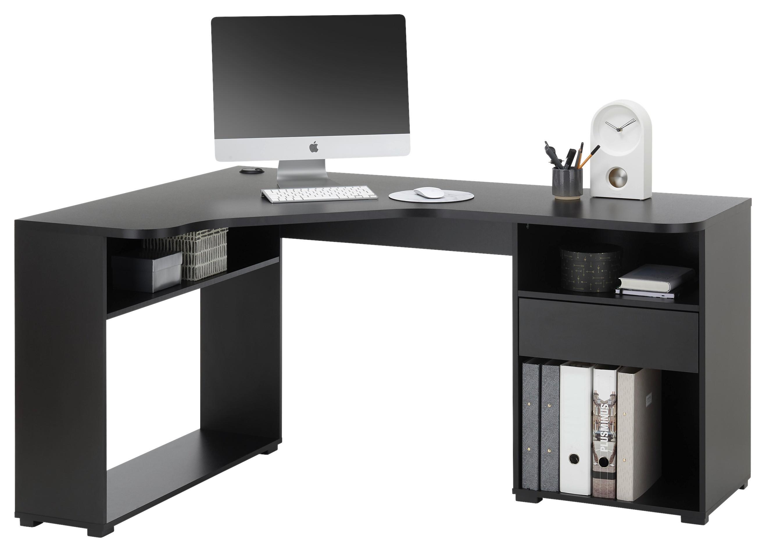 Gaming Miza Bc 3155, Črna, 110-150x50cm - črna, Design, leseni material (110/150/74/50cm) - MID.YOU